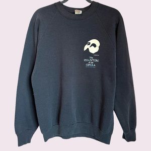 Vintage phantom of the opera crewneck